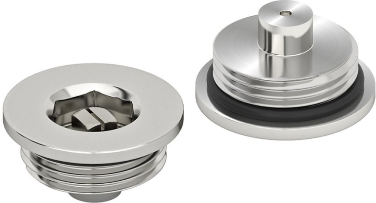 Заглушка с воздухоотдводчиком для ПС Сунержа Модус-ПРОФИ d 26 мм 00-1602-0006