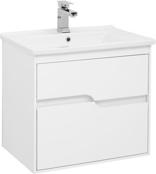 Тумба с раковиной Aquanet Модена 65 белый 00212661