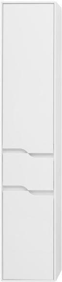 Шкаф-пенал для ванной Aquanet Модена 35 L белый глянец 00218461