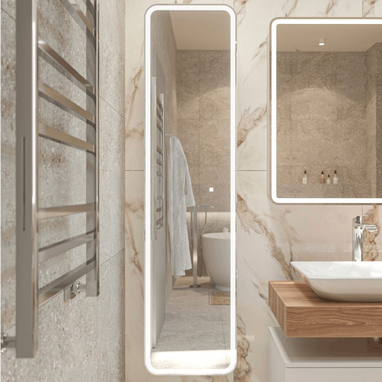 Шкаф-пенал Stworki Ольборг МВК081 45, с подсветкой (МВК081)