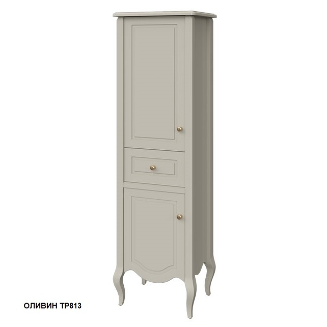 Шкаф-пенал Caprigo Verona 48 см оливин 33551L-TP813