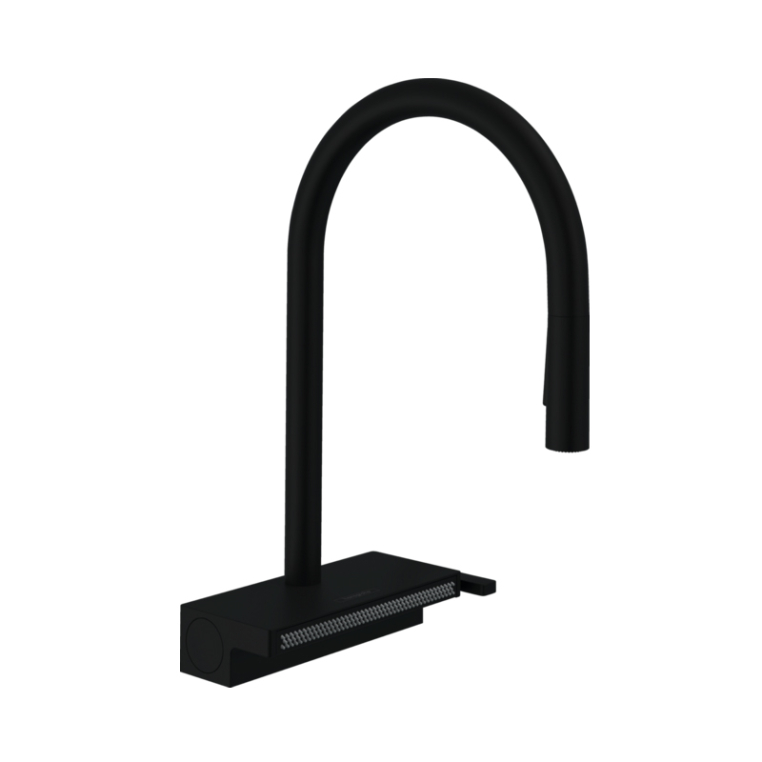 Смеситель для кухни Hansgrohe Aquno Select M81 73831670 черный