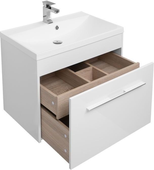 Мебель для ванной Aquanet Августа 75 белый (ручка хром) 00287683