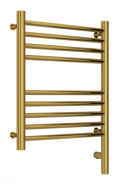 Электрический полотенцесушитель Сунержа Богема 3.0 прямая 500x400 МЭМ Пр. золото (03-5805-5040)