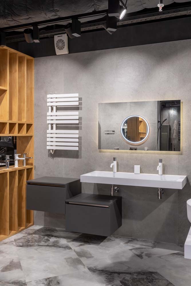 Зеркало Moderno с тыльной подсветкой 110х65