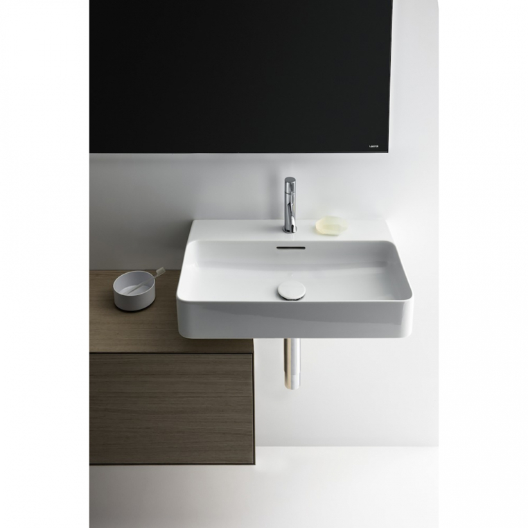 Раковина накладная Laufen Val 75x42 8.1028.5.000.104.1 с отверстием под смеситель