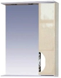 Зеркальный шкаф Misty Жасмин 55 П-Жас02055-031СвП