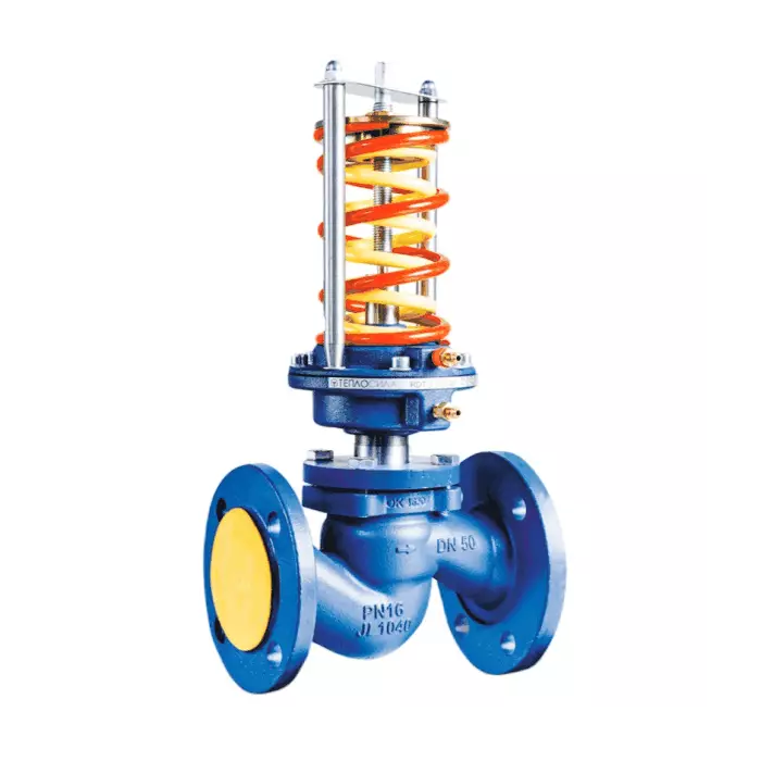 Регулятор перепада давления чугун RDT Ду 40 Ру16 фл Рп0.4-4.8 Kvs=20м3/ч Теплосила RDT-1.3-40-20