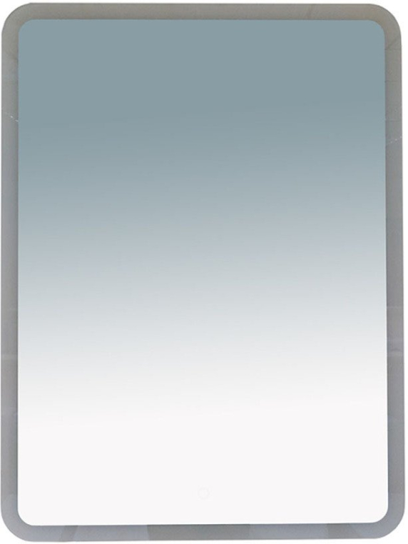 Зеркало Misty Неон 3 LED 60x80 клавишный выключатель П-Нео060080-3ПРКВКУ