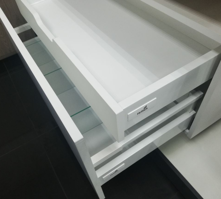 Мебель для ванной Stworki Ольборг 120 столешница дуб карпентер, без отверстий, с тумбой 80, с раковиной Stworki Soul 1 белой