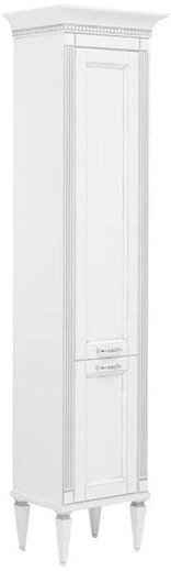 Шкаф-пенал Aquanet Селена 40 см 00201645 L белый/серебро