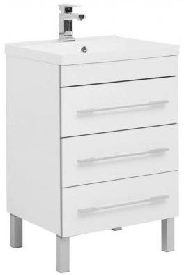 Тумба под раковину Aquanet Верона NEW 58 см 00178253 белая