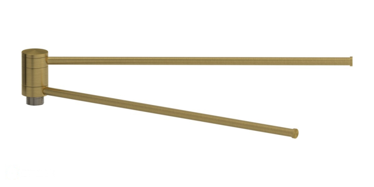 Полотенцедержатель Сунержа 360 L 400 мм состаренная латунь (051-2003-0400)
