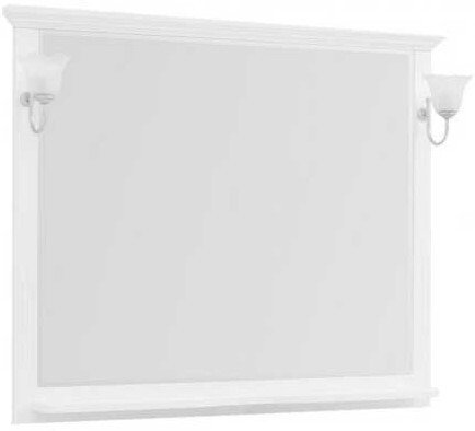 Зеркало Aquanet Лагуна 120x100 00175303 белый