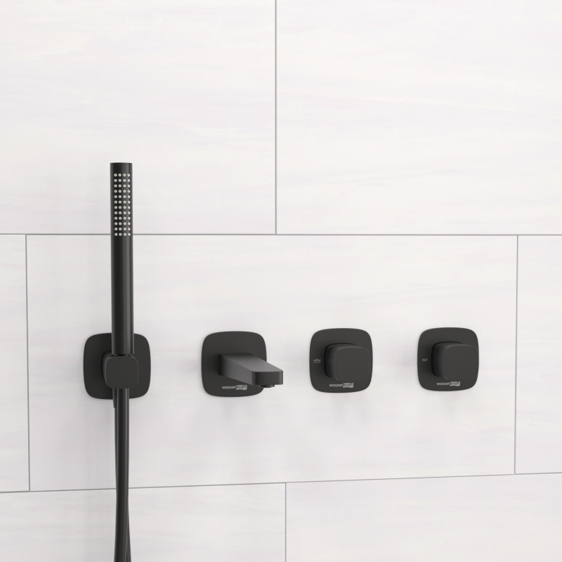 A9151.264.315.327.242.217 Встраиваемый комплект для ванны с лейкой и изливом