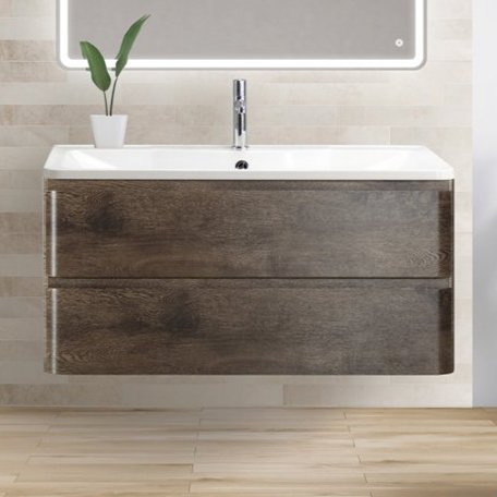 Тумба под раковину BelBagno Albano 90 подвесная robere nature grigio (ALBANO-900-2C-SO-RNG)