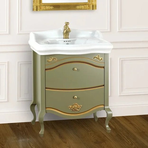 Тумба под раковину Migliore Impero oliva (25980)