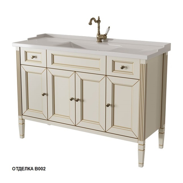 Тумба под раковину Caprigo Albion-promo 120 см bianco antico 33316-В002