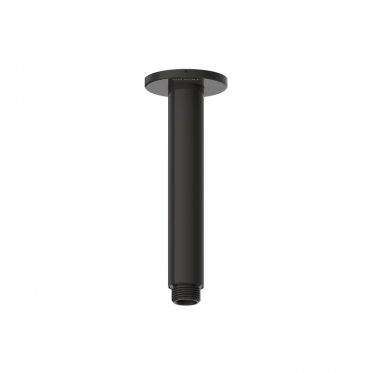 Держатель для душевой лейки 155мм, черный Bravat D314BW-1-ENG