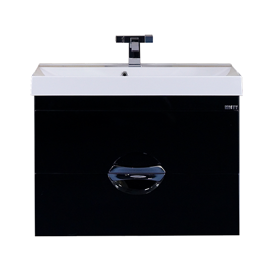 Тумба подвесная Misty Жасмин П-Жас01050-021П2ЯДо черная