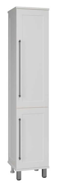 Шкаф-пенал Misty Марта 35 с Б/К правый белый