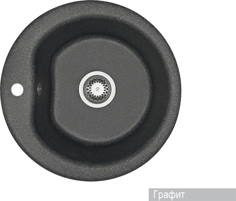 Кухонная мойка Aquaton Мида 1A712732MD210 графит