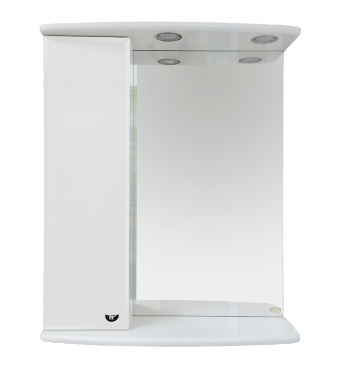 Зеркальный шкаф Misty Астра 55 Э-Аст04055-01СвЛ