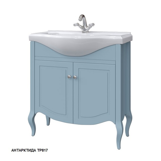 Тумба под раковину Caprigo Verona 80 см антарктида 33518-TP817