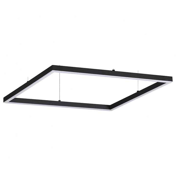 Подвесной светильник Ideal Lux Oracle ORACLE SLIM D50 SQUARE BK 3000K