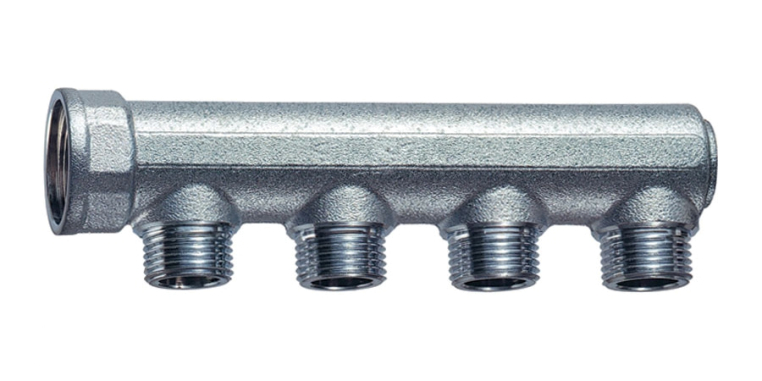Far концевой коллектор ВР 1" с 4 отводами 1/2" НР FK 3275 10 (FK 3275 10)
