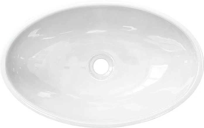 Умывальник накладной Sanita Luxe Ringo 54 CUT Белый S1 RNGSLWB01C