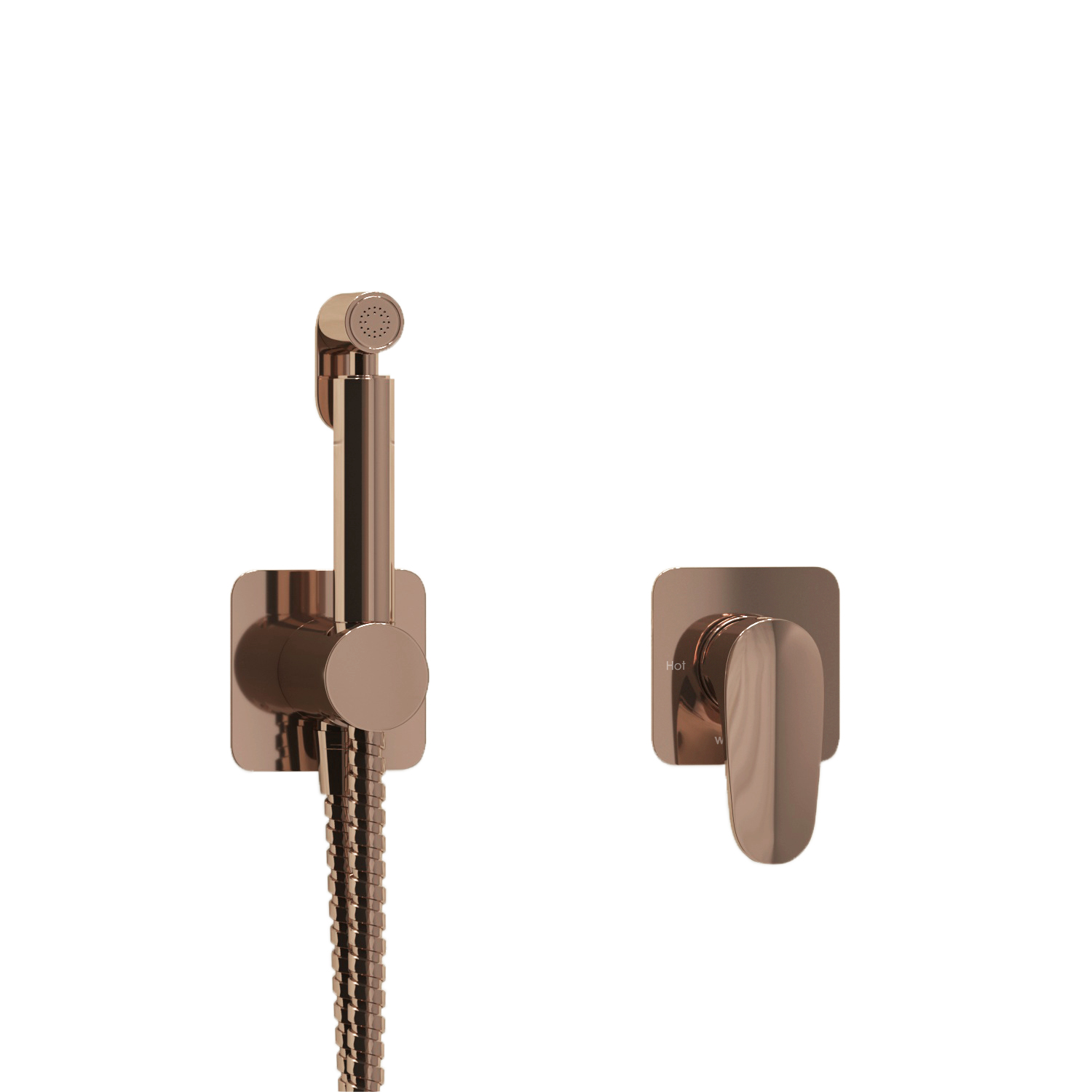 A7751.290.292.335 Встраиваемый комплект для биде со шлангом