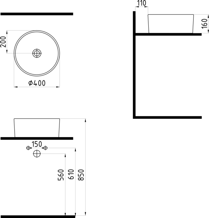 Угловой зеркальный шкаф Stworki Лунд 60 белый, навесной, белый, российский (Лунд.03.60/U/W)