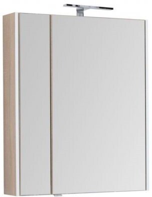 Зеркало-шкаф Aquanet Августа 75x90 00210012 дуб сонома