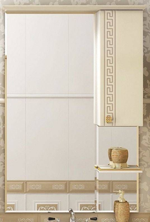 Зеркальный шкаф Misty Olimpia Lux 90 Л-Олл04090-033СвП