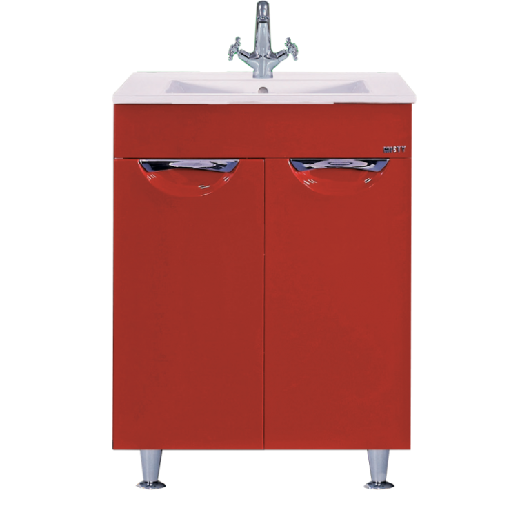 Тумба под раковину Misty Кристи 60 П-Кри01060-040ПрК