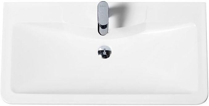 Раковина BelBagno  80 прямоугольная (BB800/455-LV-MR-ALR)