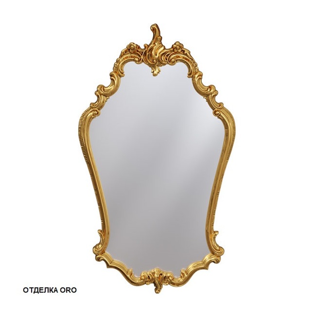 Зеркало асимметричное 54x92 Caprigo PL415-ORO золото