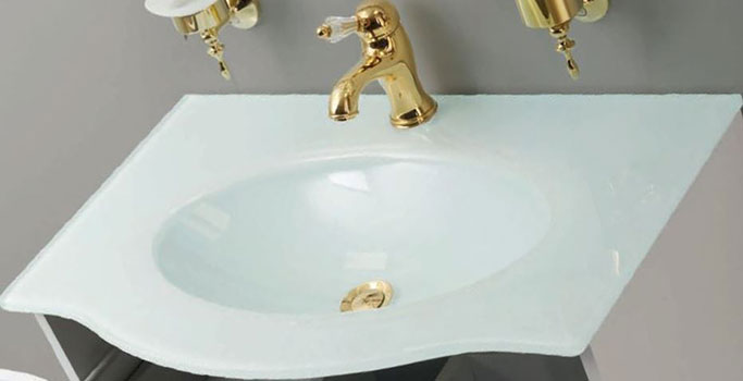 Раковина Cezares Petalo 77 см PETALO-BIANCO-800-VTR