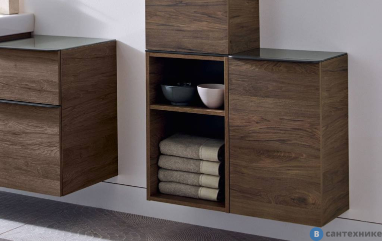 Шкаф Geberit Smyle Square 60 500.358.JR.1 пекан