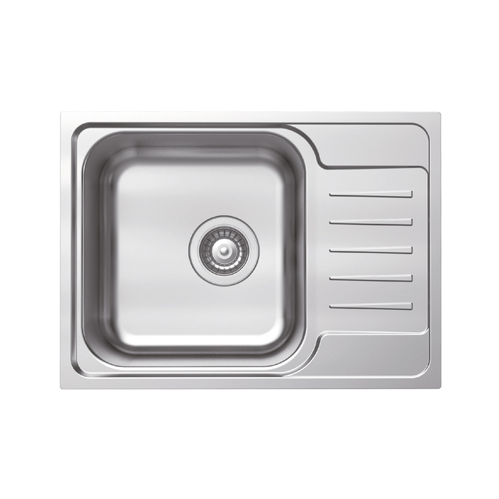 Кухонная мойка IDDIS Sound SND60SDi77 серый 605x440 см