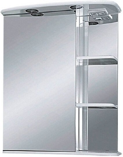 Зеркальный шкаф Misty Магнолия 60 L Э-Маг04060-01СвЛ