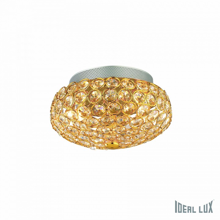 Накладной светильник Ideal Lux King KING PL3 ORO