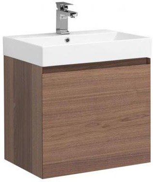 Тумба под раковину Aquanet Нью-Йорк 60 см 00203945 орех