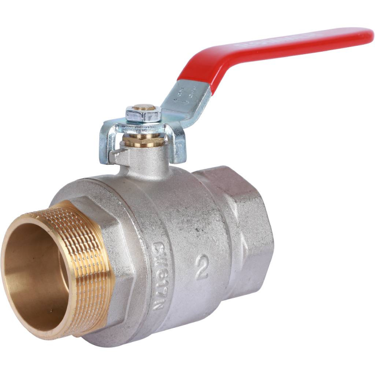 Шаровой кран ROMMER (RBV-0002-0210350) 2 ВН/НР, ручка рычаг