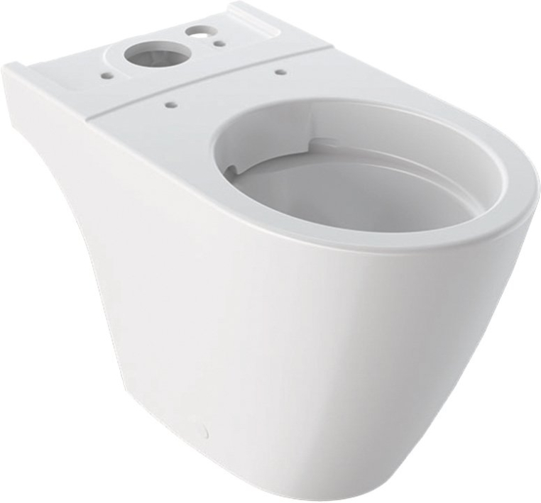 Напольный унитаз Geberit iCon  с микролифтом, безободковый 200460000+574950000