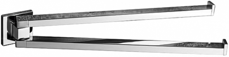 Полотенцедержатель двойной Colombo Basic Q B3712