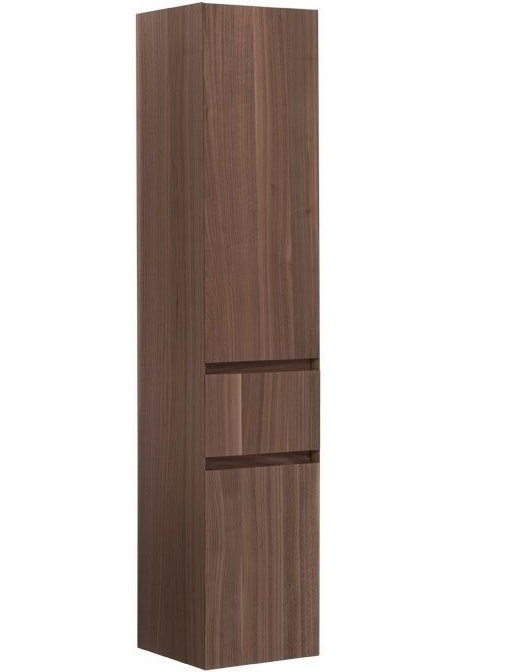 Шкаф-пенал для ванной Aquanet Нью-Йорк 35 L орех 00257886