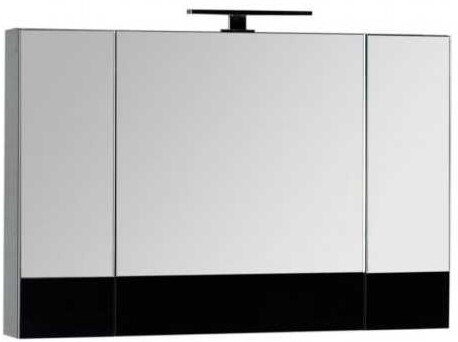 Зеркало-шкаф Aquanet Верона 100x67 00175386 черный