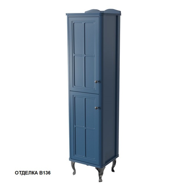 Шкаф-пенал Caprigo Borgo 40.4 см blue 33450L-В136